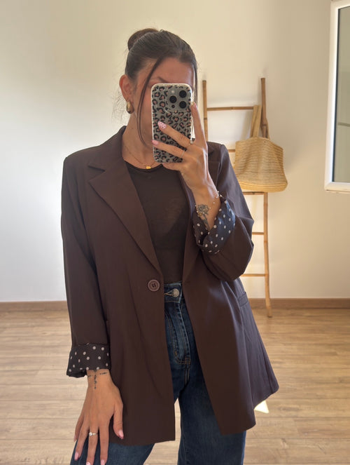 Blazer à pois JULIA